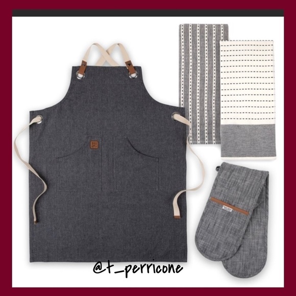 New - Better Homes & Gardens Kitchen Set 4 Piece, Gray - Picture 4 of 12